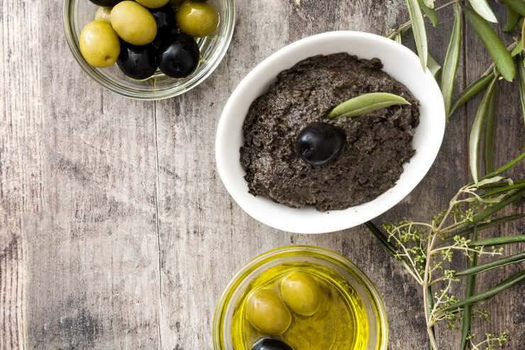 ricetta pasta con crema di olive 