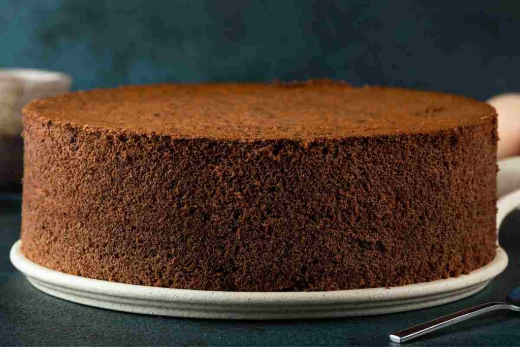 chiffon cake al cioccolato torta festa della donna