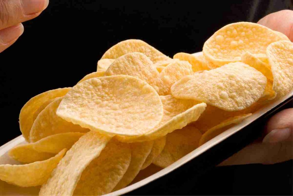 Chips di farina di ceci ricetta