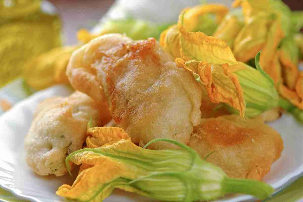 Fiori di zucca alla romana ricetta per il menu della festa della donna