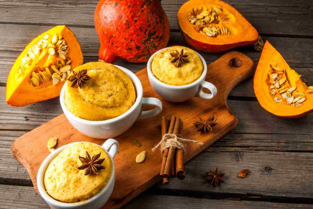 Mug Cake alla zucca ricetta