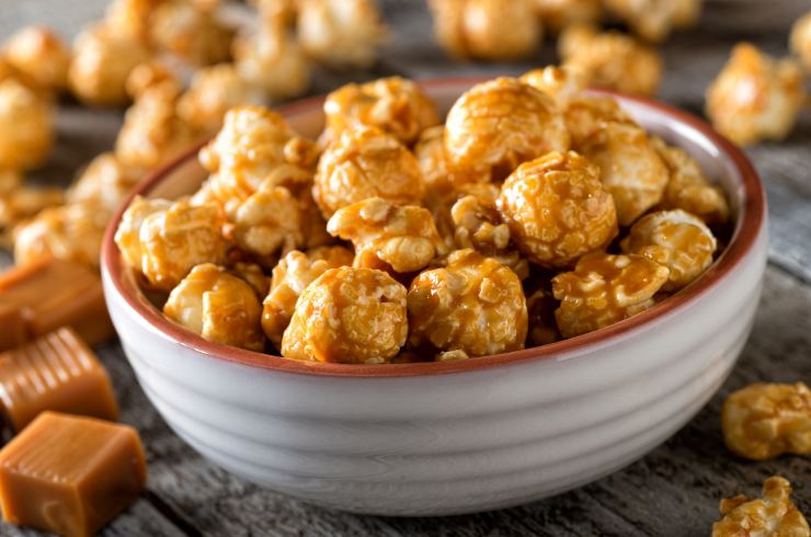 ricetta popcorn caramellati 