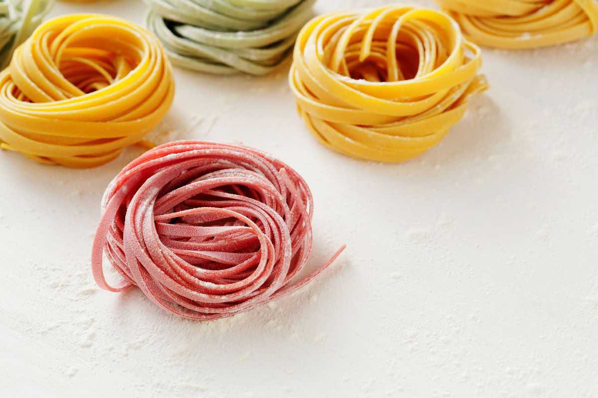 ricetta pasta tricolore 