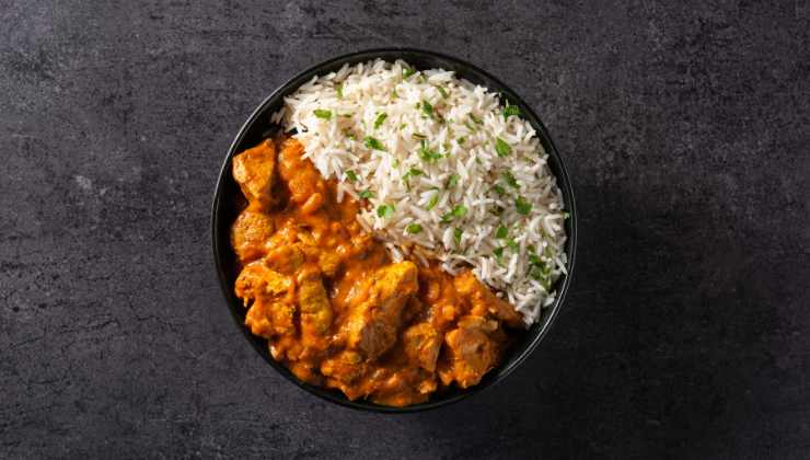 Ricetta riso al curry senza pollo