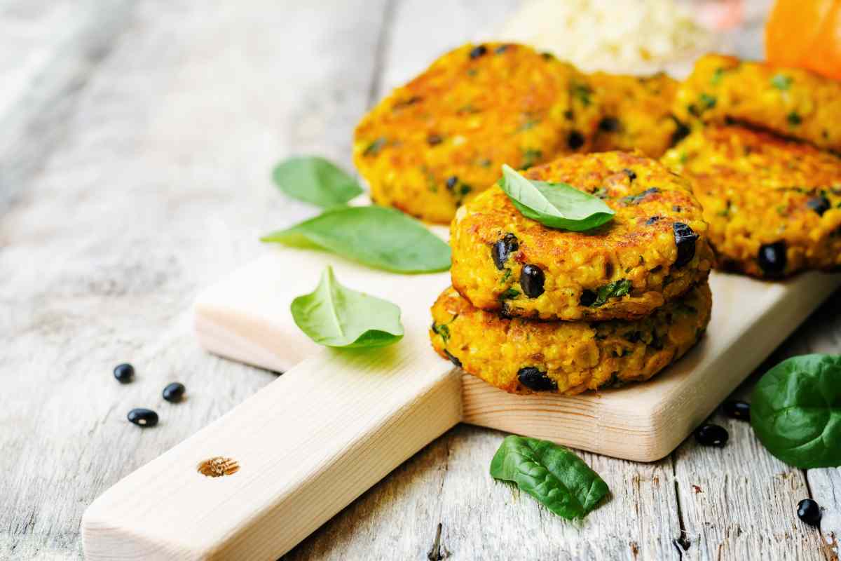 burger di zucca e ricotta ricetta