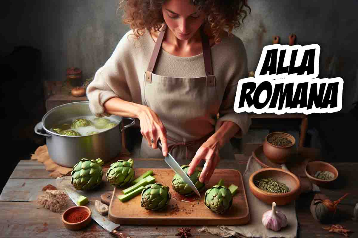 carciofi alla romana ricetta