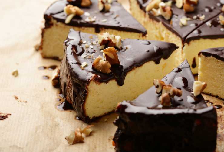 cheesecake al cioccolato light