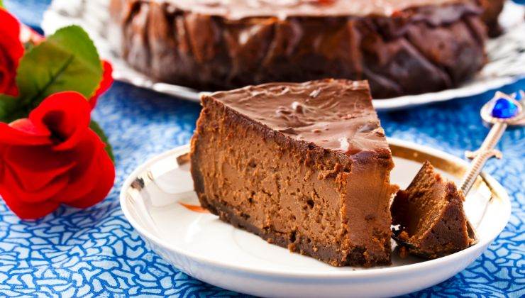 ricetta cheesecake cioccolato