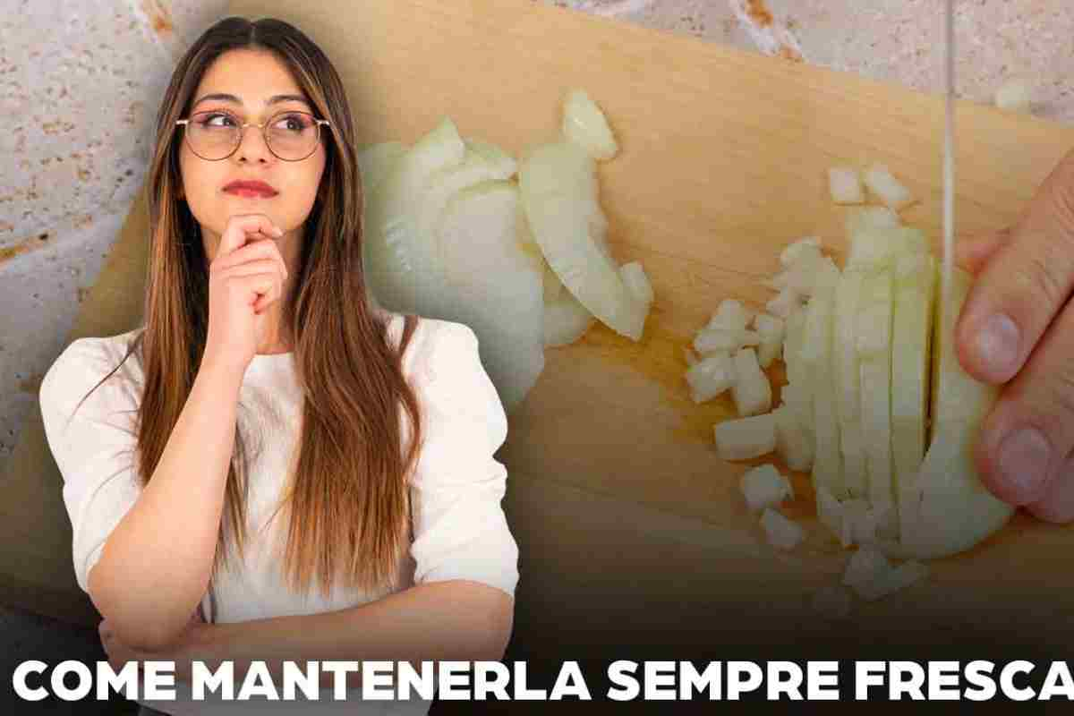 Cipolla, come mantenerla sempre fresca dopo averla tagliata: dopo un mese sembrerà appena comprata