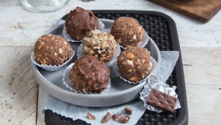 Ricetta dei Ferrero Rocher fatti in casa