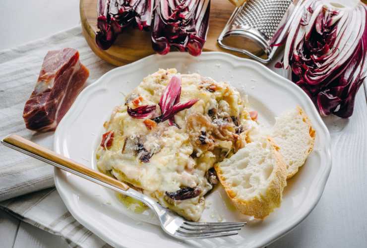 lasagne con radicchio Benedetta Parodi