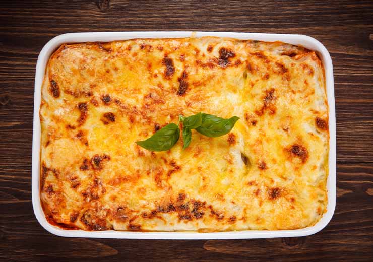 lasagna ragù bianco e funghi ricetta