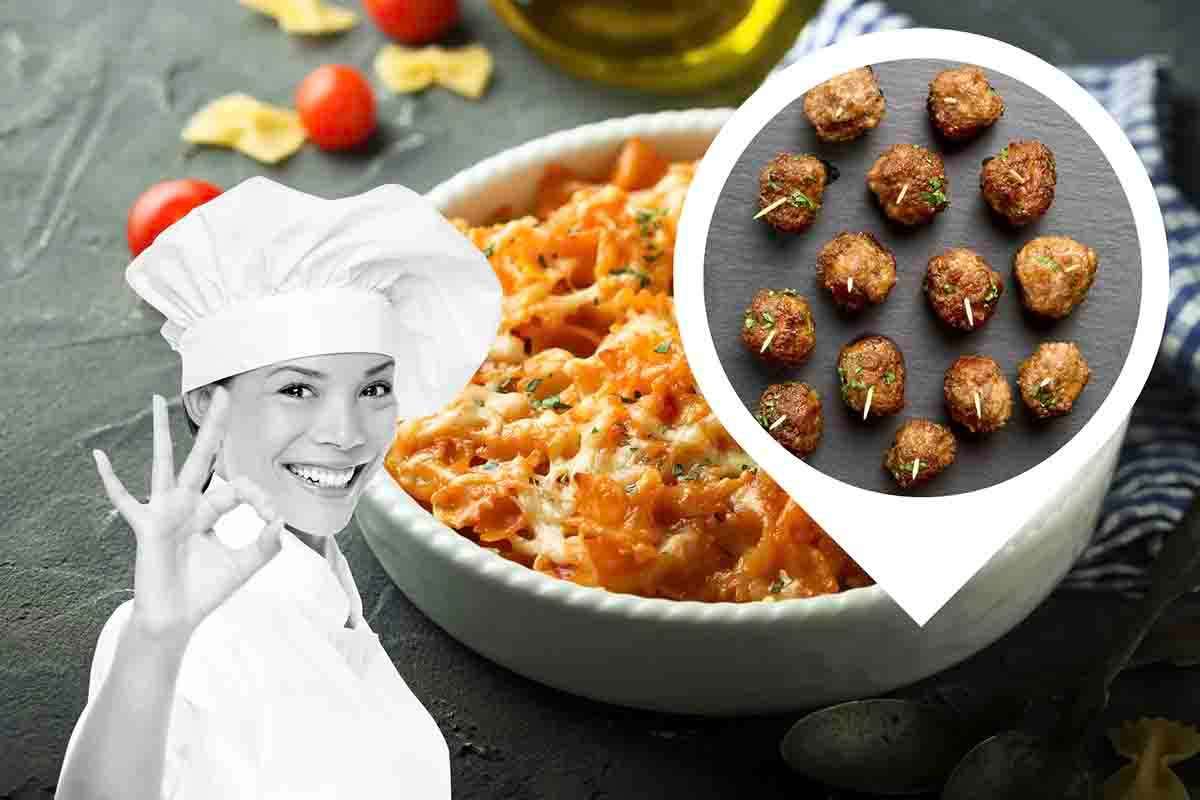 Una pasta al forno di Carnevale così non l’hai mai mangiata: aggiungi le polpette e vedrai che sapore esagerato