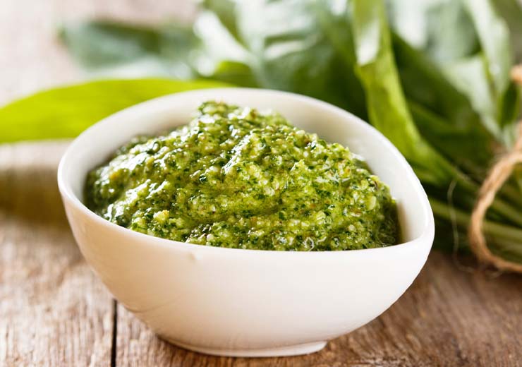 ricetta pesto alle cime di rapa