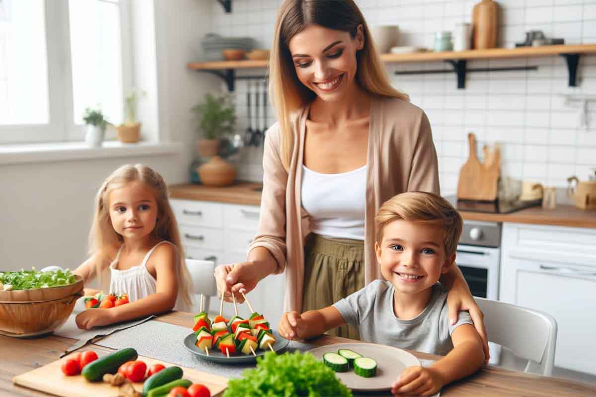 Spiedini di verdure, un modo per farle amare anche ai bambini: sapore sublime