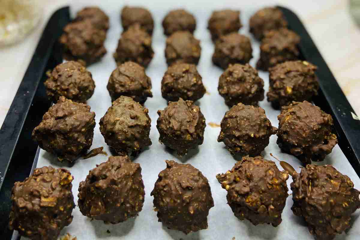 Ferrero Rocher fatti in casa