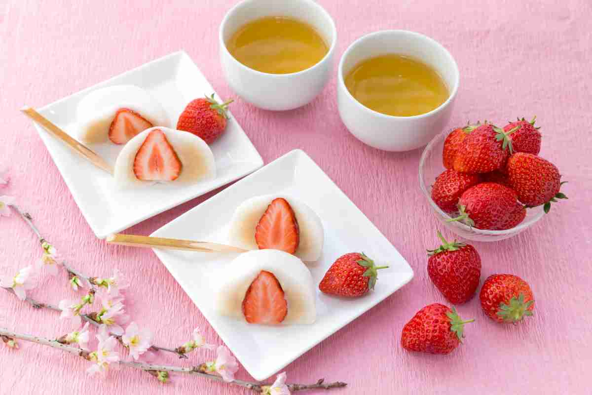 Mochi alla fragola ricetta