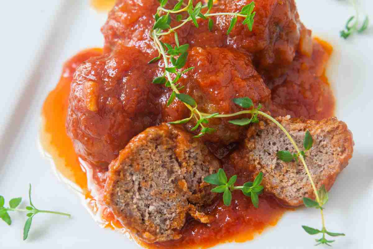 Polpette di seitan al sugo