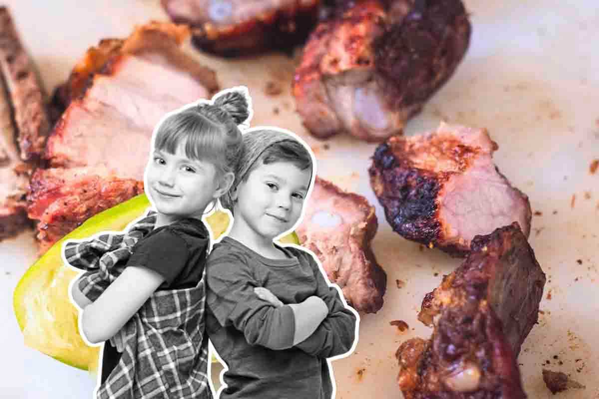 Hai della carne avanzata? Guarda cosa ti faccio fare: non sprechi niente e fai felici anche i bambini