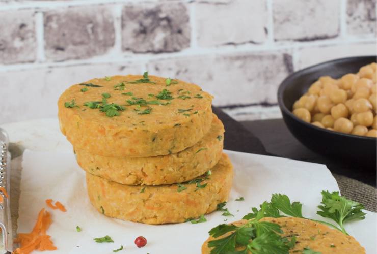 cotolette di ceci preparazione