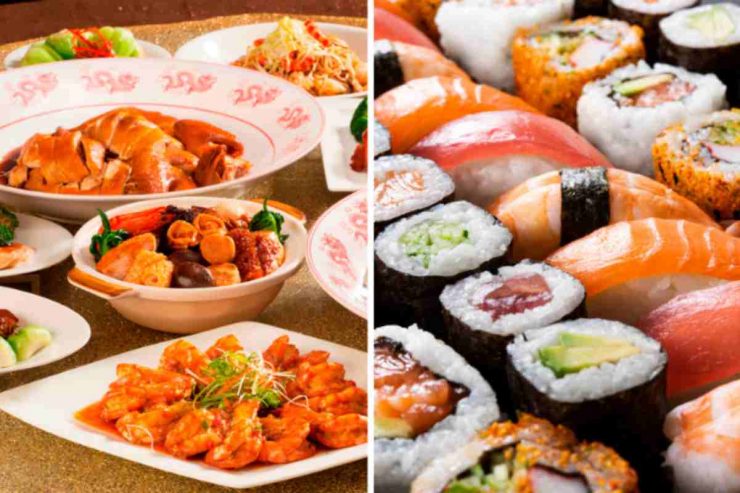 differenze cucina cinese e giapponese