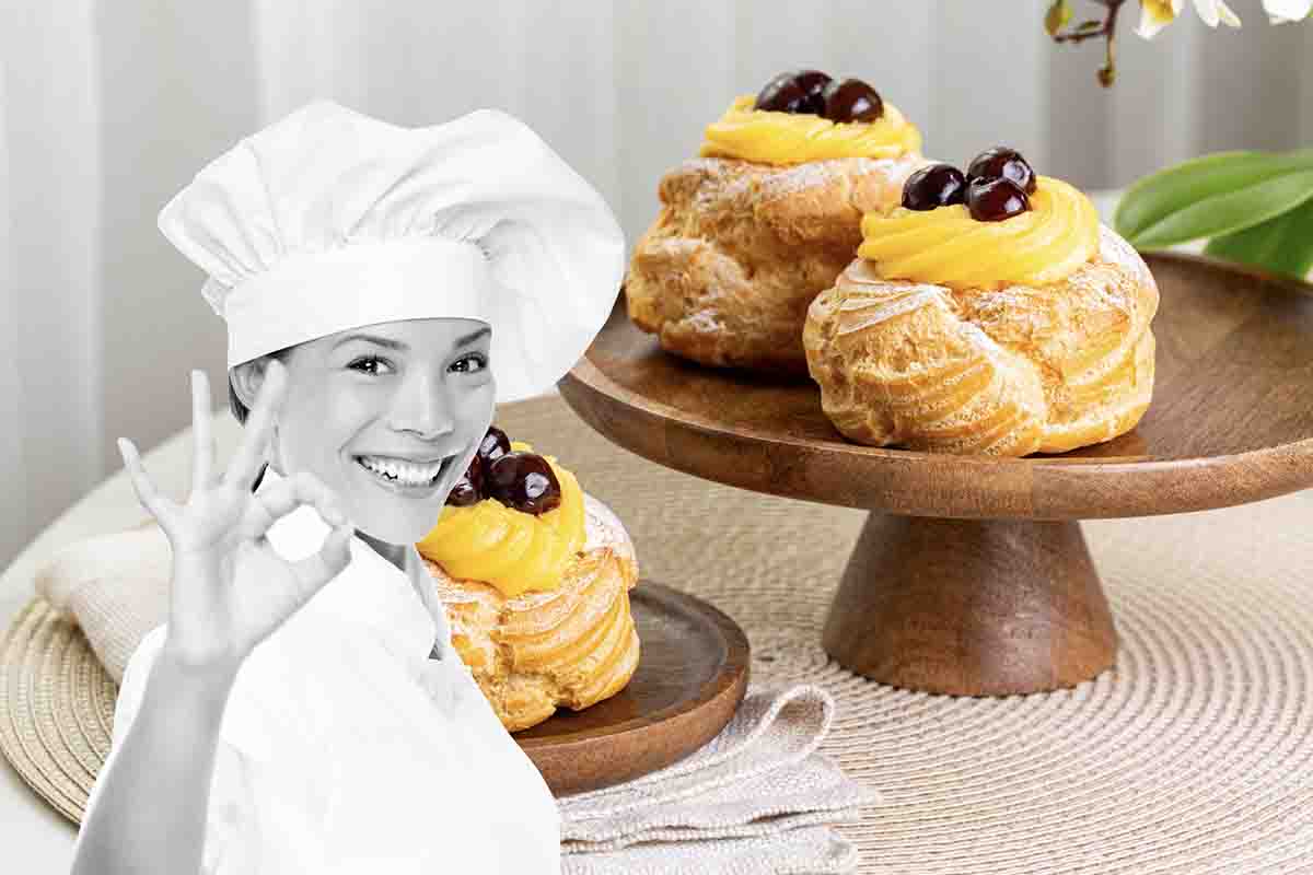 Festa del Papà, non solo la zeppola classica: provala così, in questa versione strepitosa e si leccheranno tutti i baffi