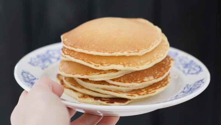 ricetta pancakes light