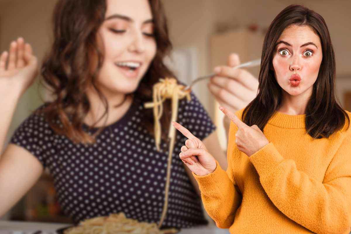 Mangiare pasta cena fa male?