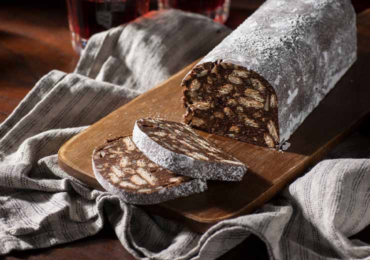 ricetta salame di cioccolato 