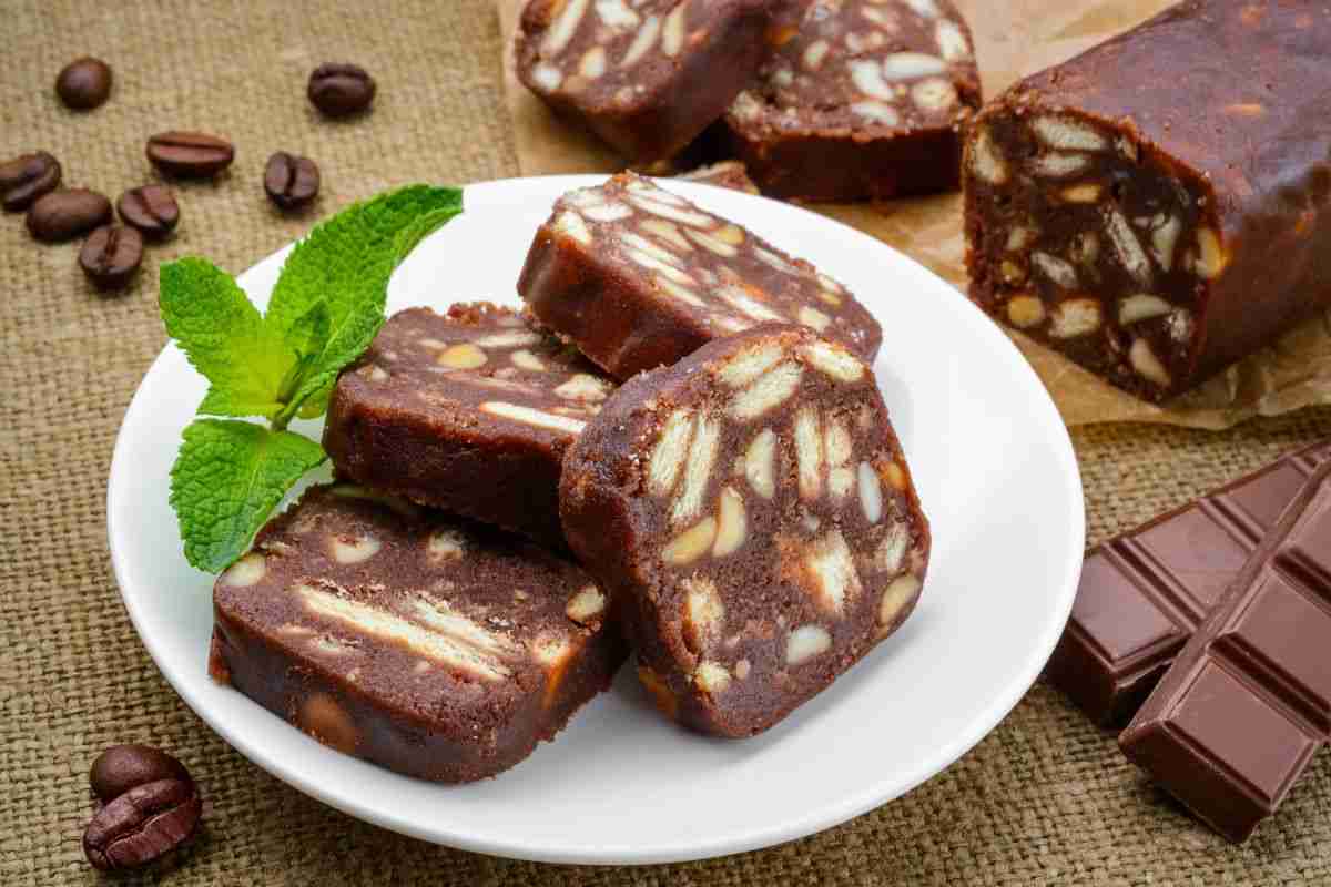 ricetta salame di cioccolato