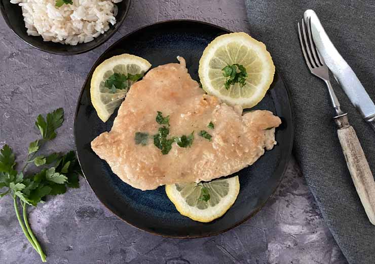 scaloppine al limone ricetta