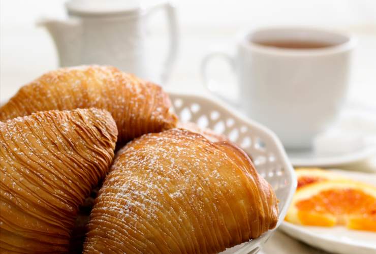 sfogliatelle napoletane ricce fatte in casa