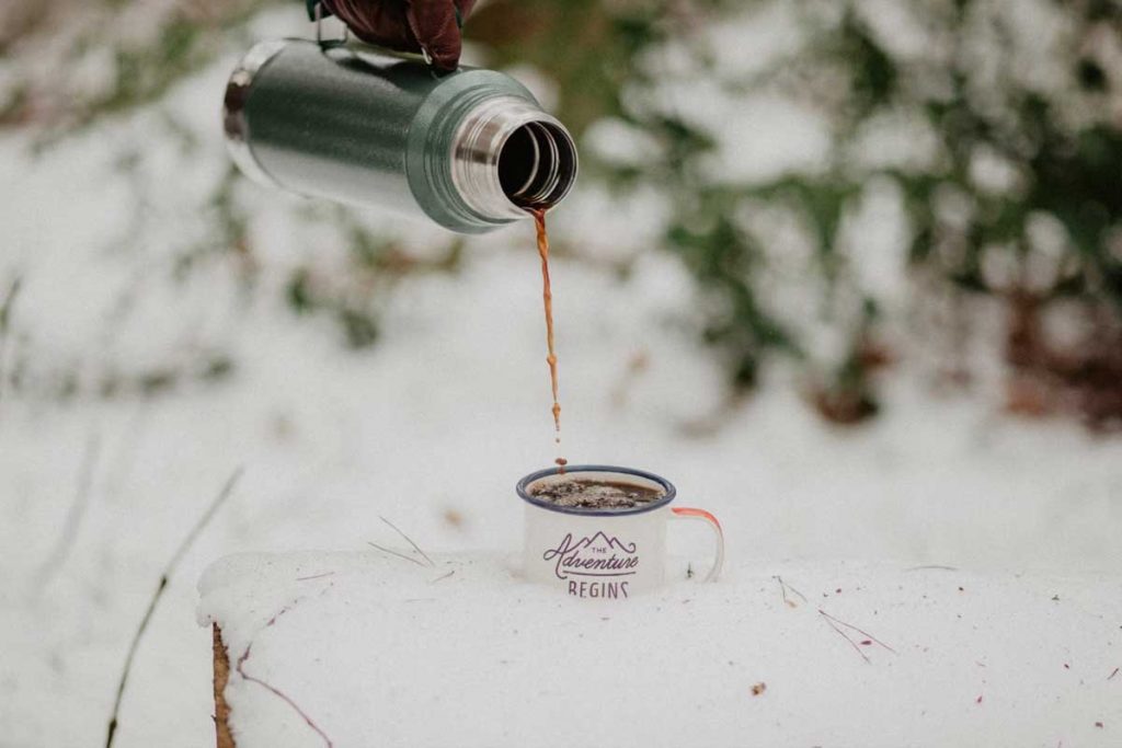 stanley cup nella neve