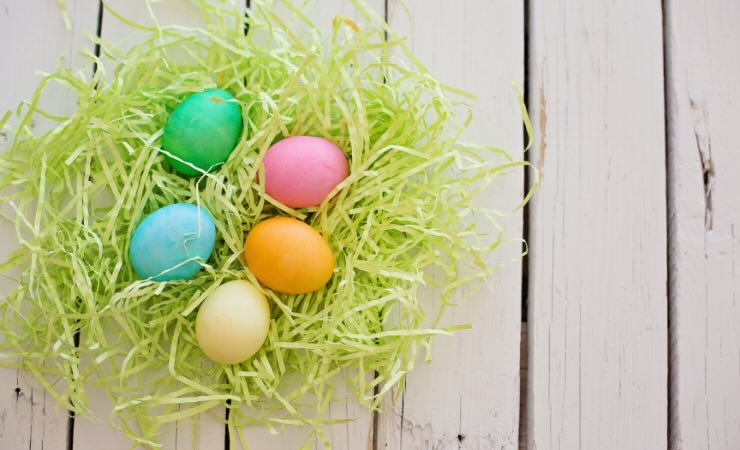 Sorpresa uova: le uova sode colorate