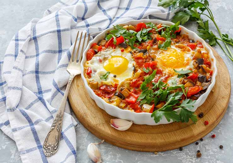 ricetta uova al pomodoro