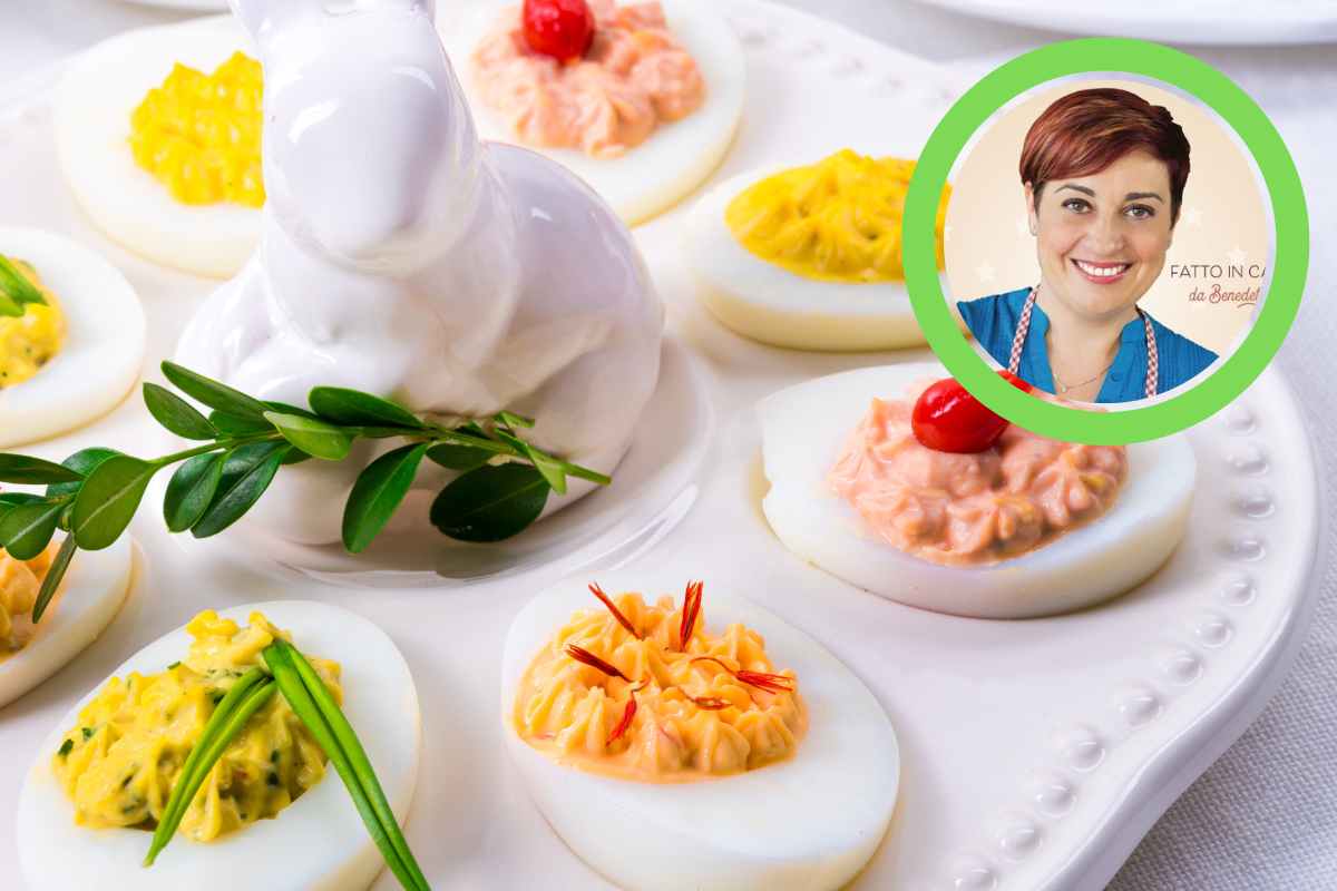 Uova ripiene, la ricetta gustosa e divertente di Benedetta Rossi perfetta per Pasqua