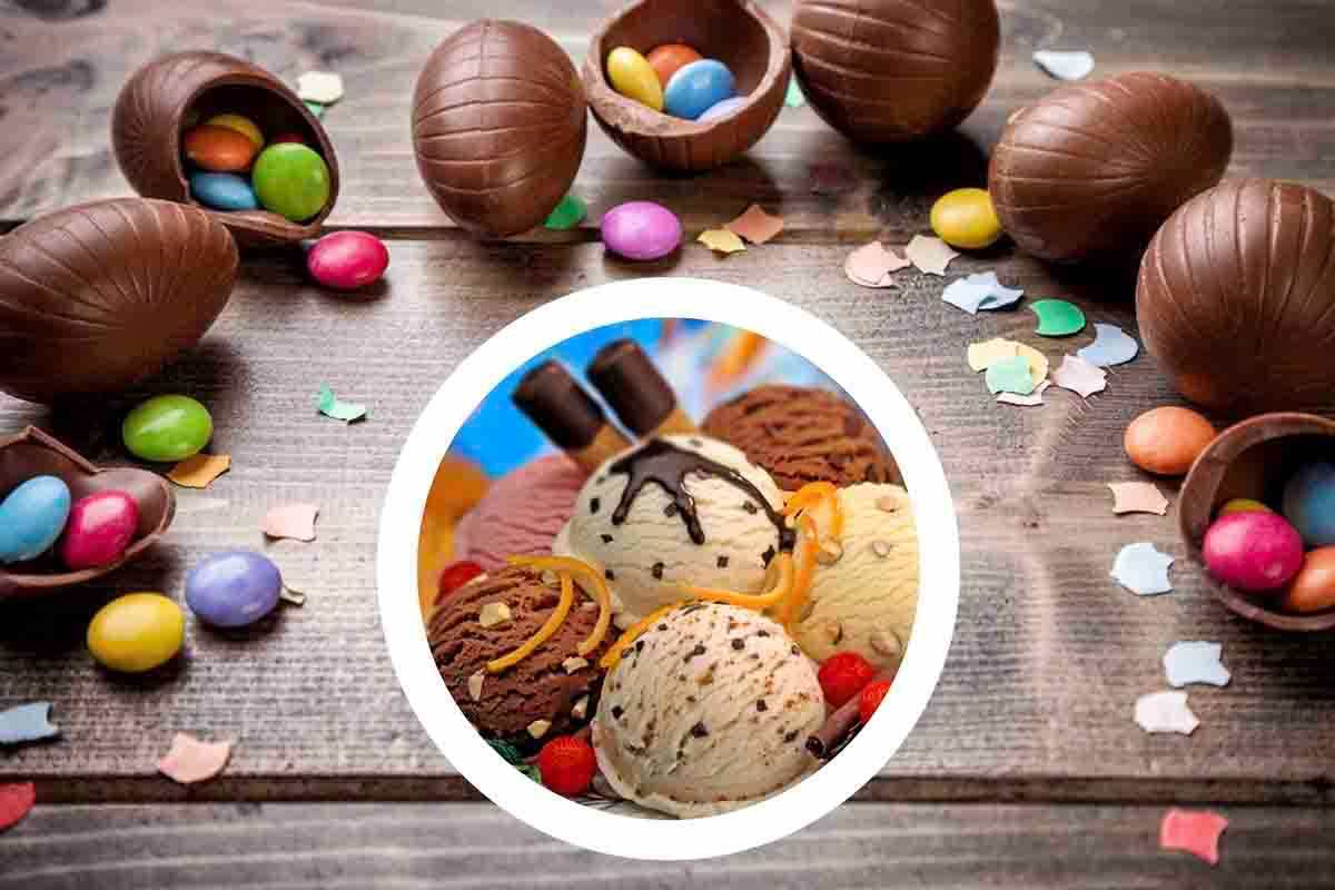 L’uovo di Pasqua quest’anno farciamolo col gelato: non immagini neppure che dessert speciale sarà