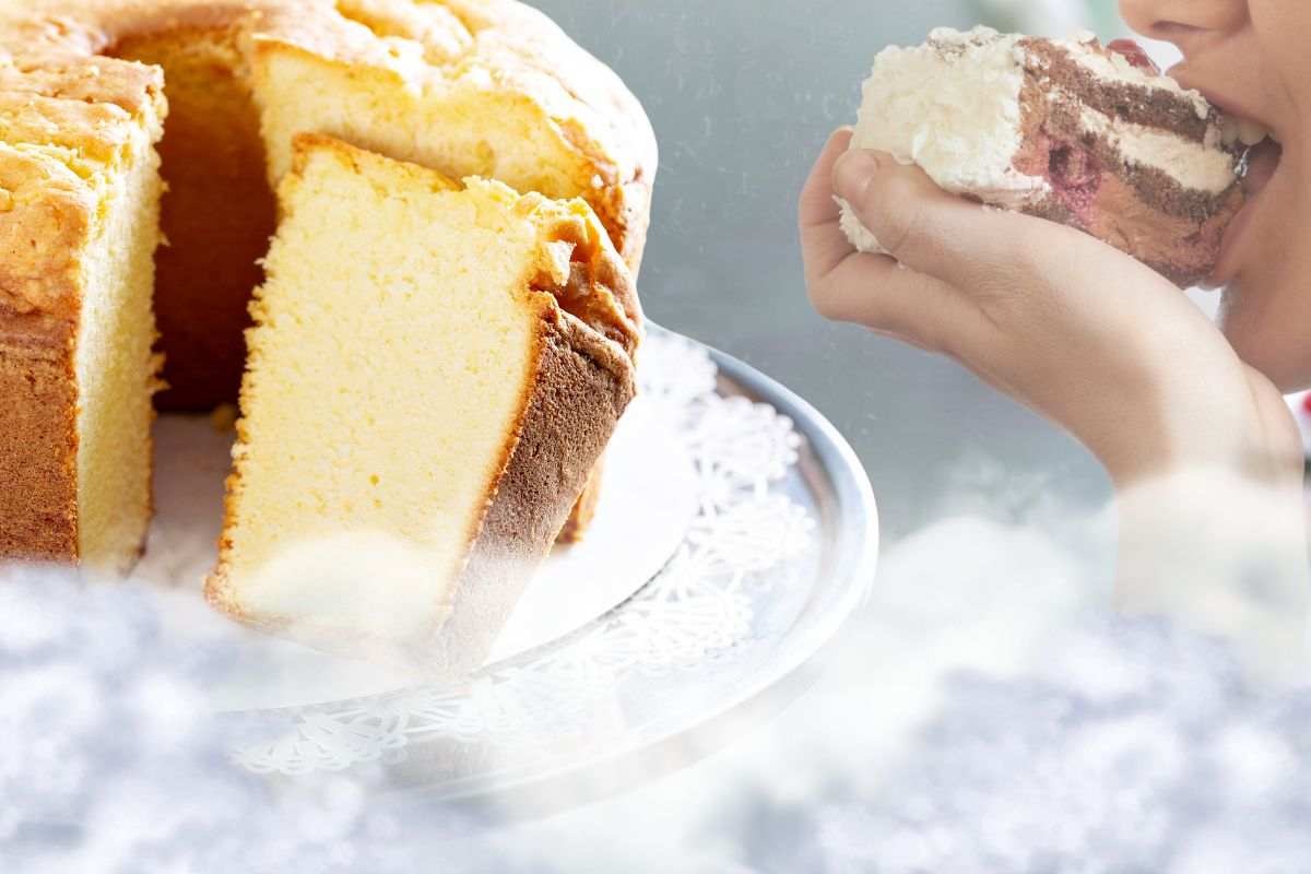 Mamma quanto è soffice questa torta paradiso speciale: sembra di addentare una vera e propria nuvola