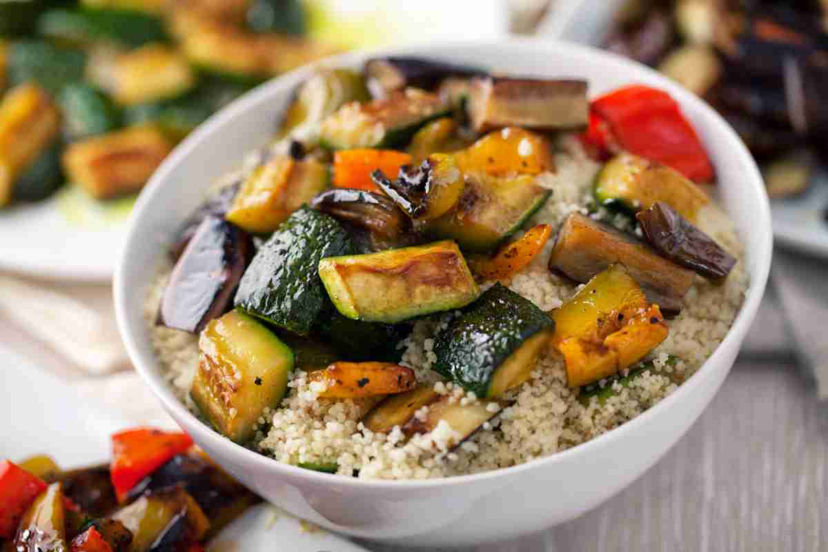 Cous cous con verdure grigliate, non farlo banale ma mettici questi due ingredienti ed è una squisitezza