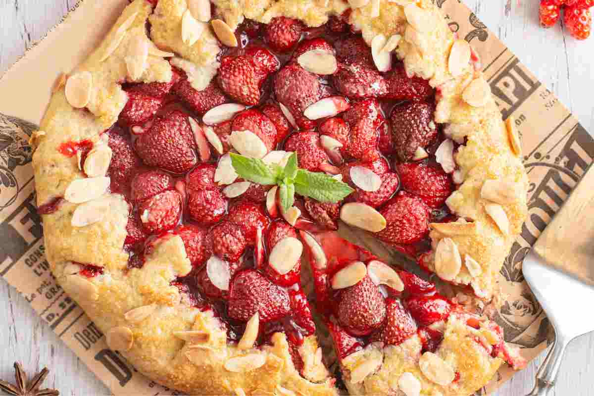 Crostata di fragole