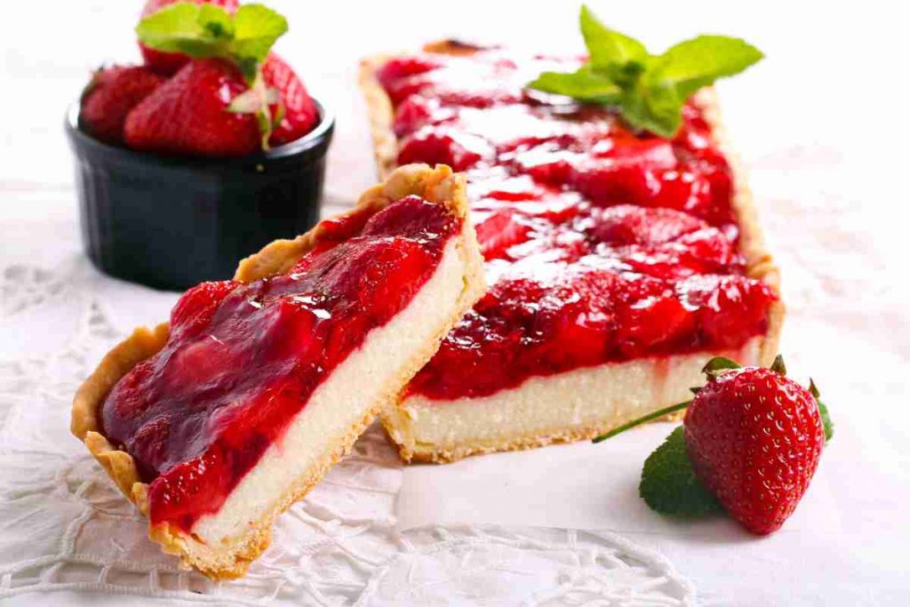 Crostata ricotta e fragole