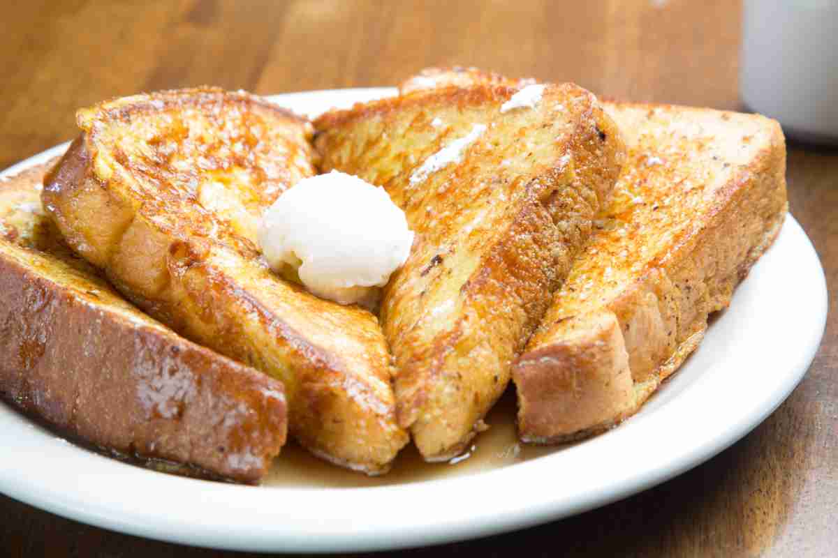 French toast senza uova