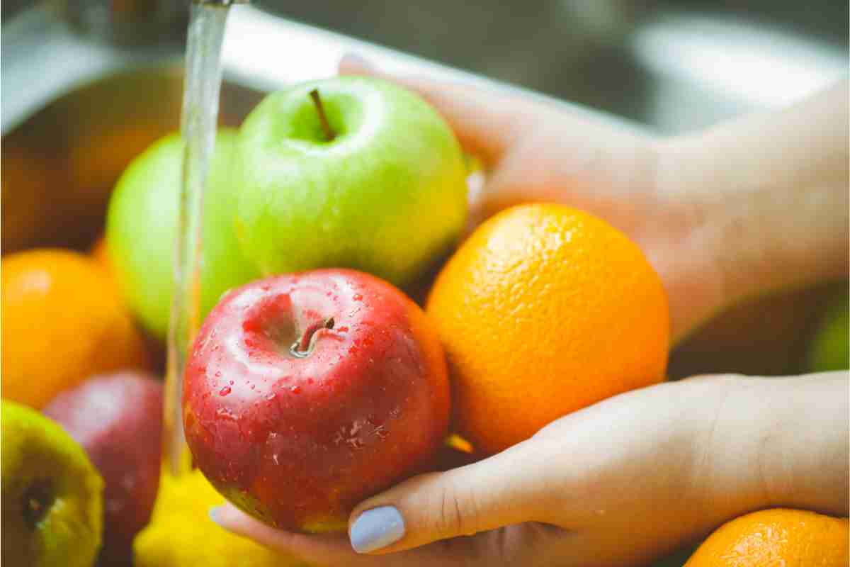 Come disinfettare frutta e verdura