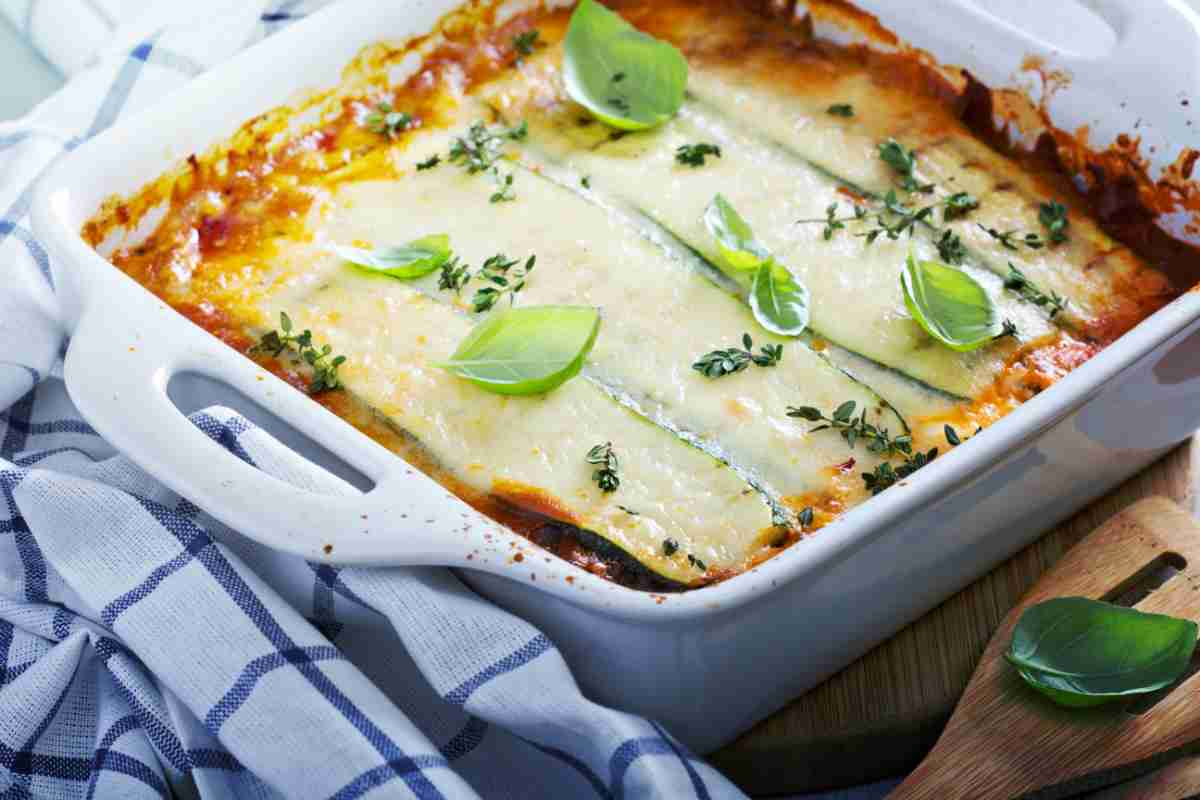 Lasagne bianche di zucchine ricetta