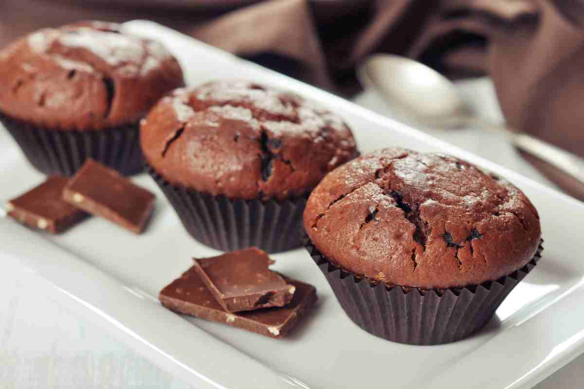 Muffin al cioccolato vegani ricetta
