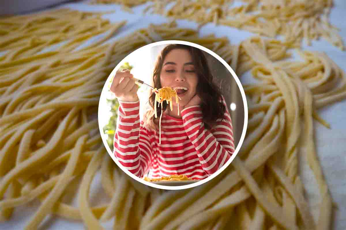 Troccoli freschi con ragù bianco e crema di uova, ricetta di un primo stratosferico: c’è chi dice sia meglio della Carbonara