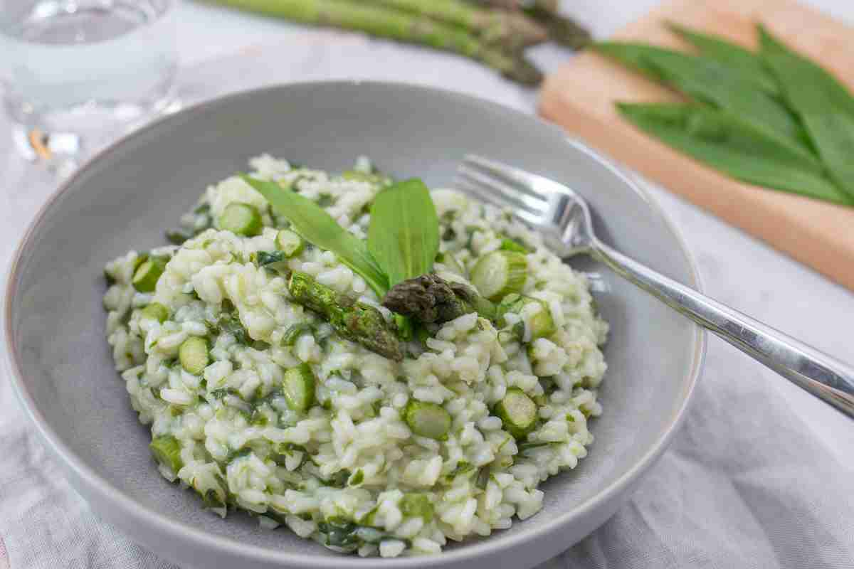 ricetta risotto agli asparagi