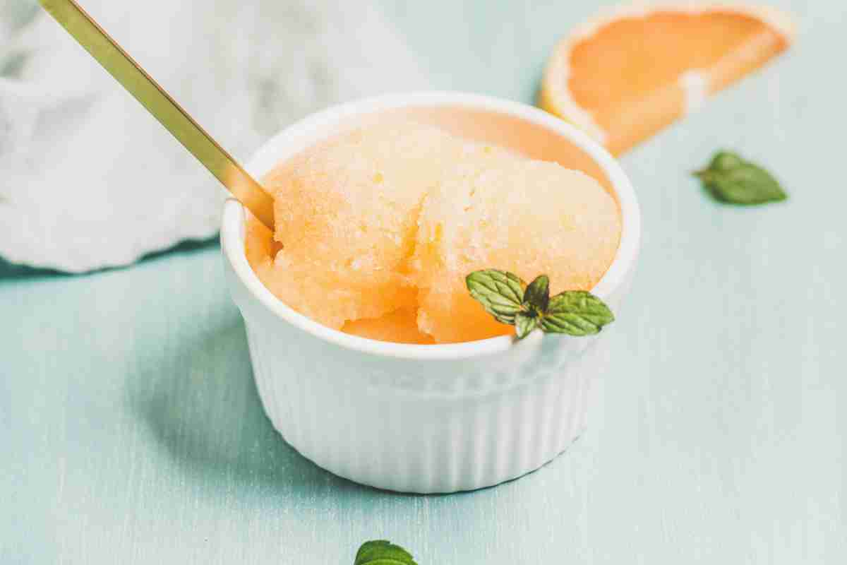 Sorbetto al pompelmo ricetta