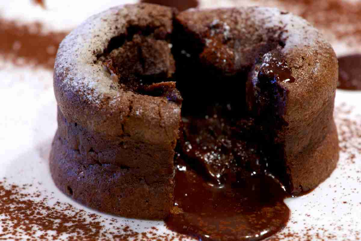 Tortino al cioccolato con cuore caldo