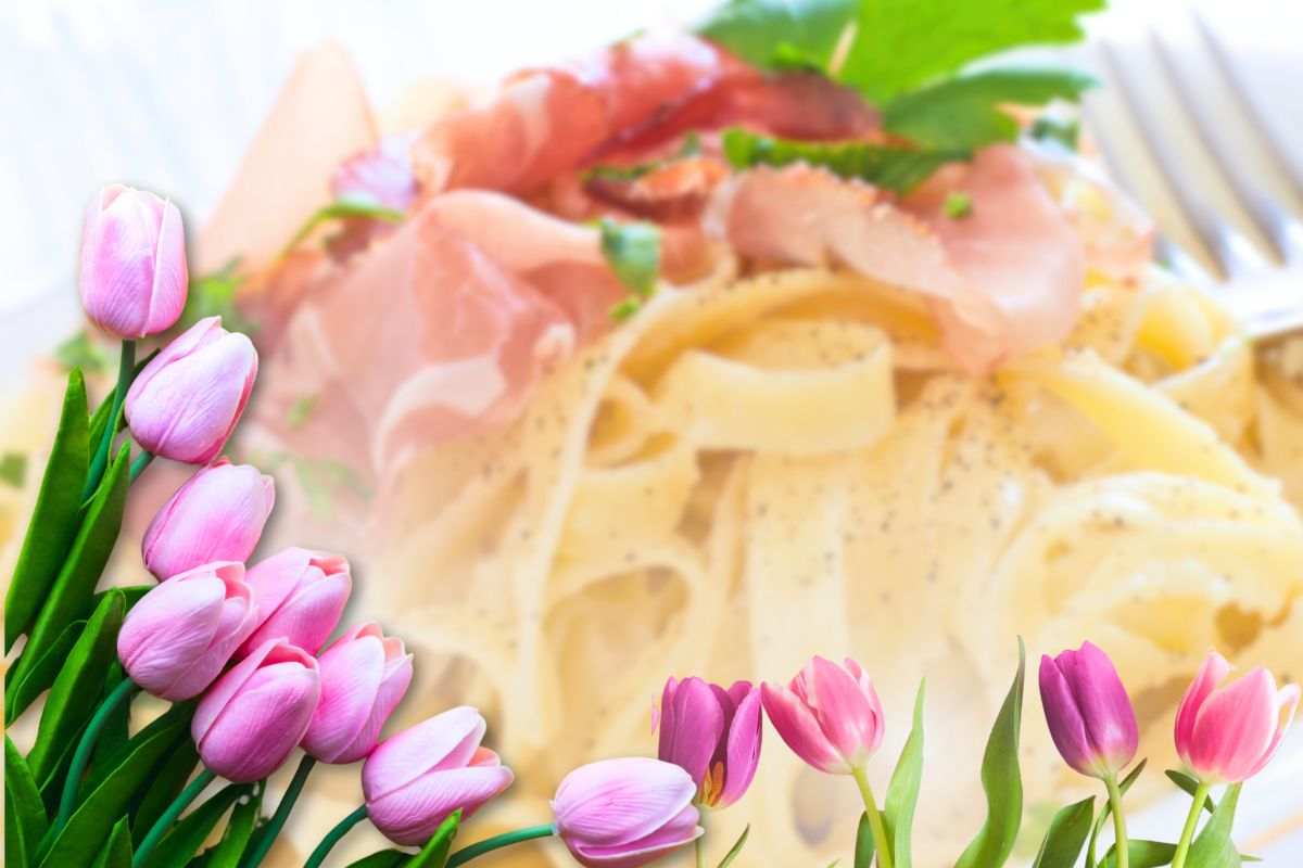 tagliatelle primavera